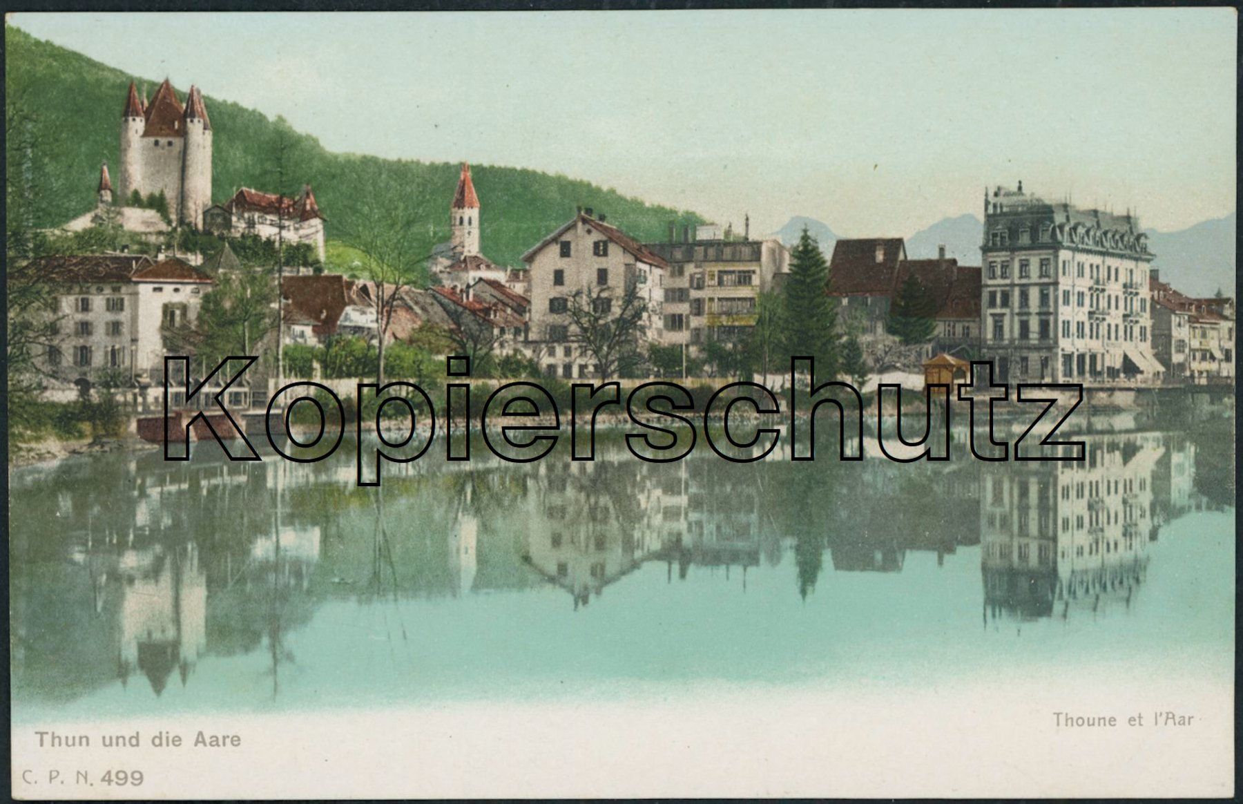Ansichtskarten: BE Thun – Neu (gemäss Beschreibung) aus Schindellegi von leecollect