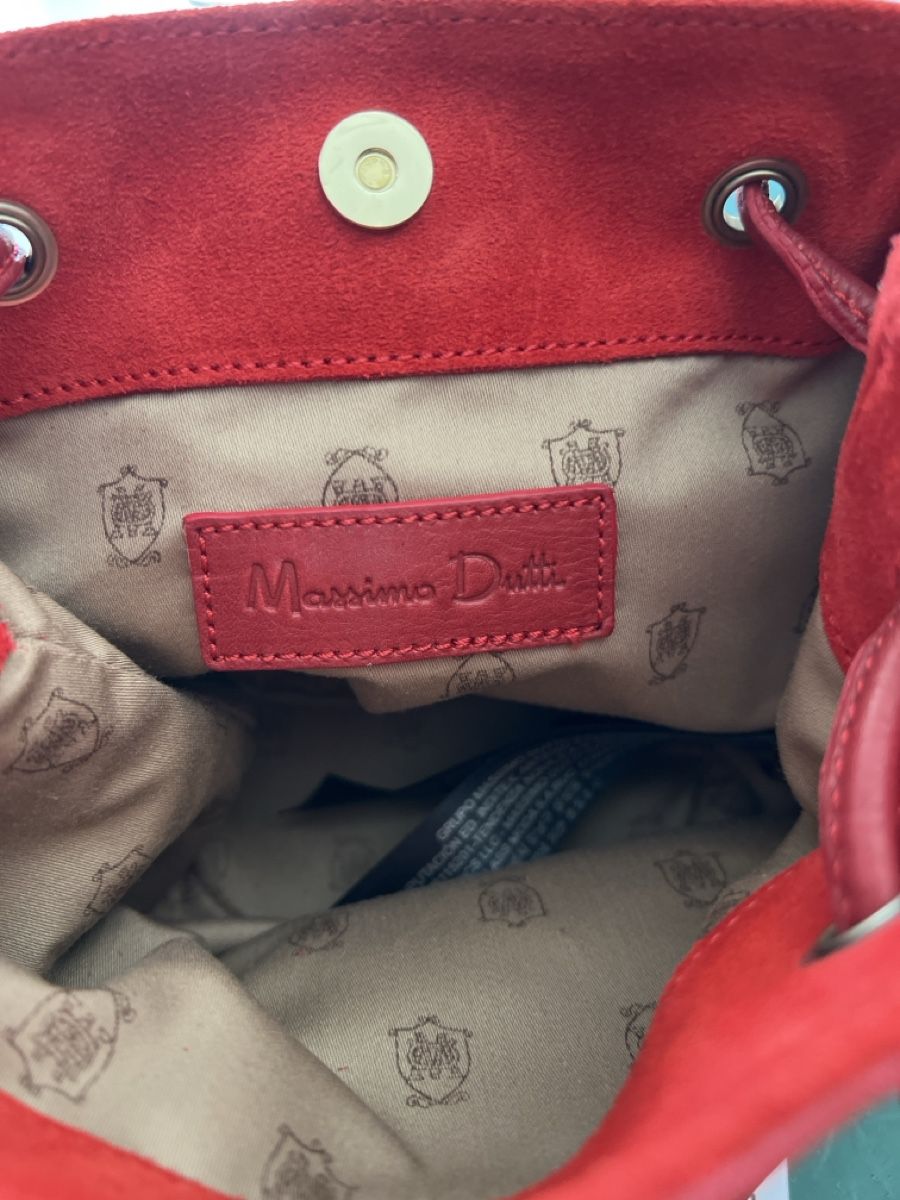 Massimo Dutti Taschen für Damen: Massimo Dutti rote Leder Tasche  – Gebraucht aus Oberglatt ZH von ble_75jw 4