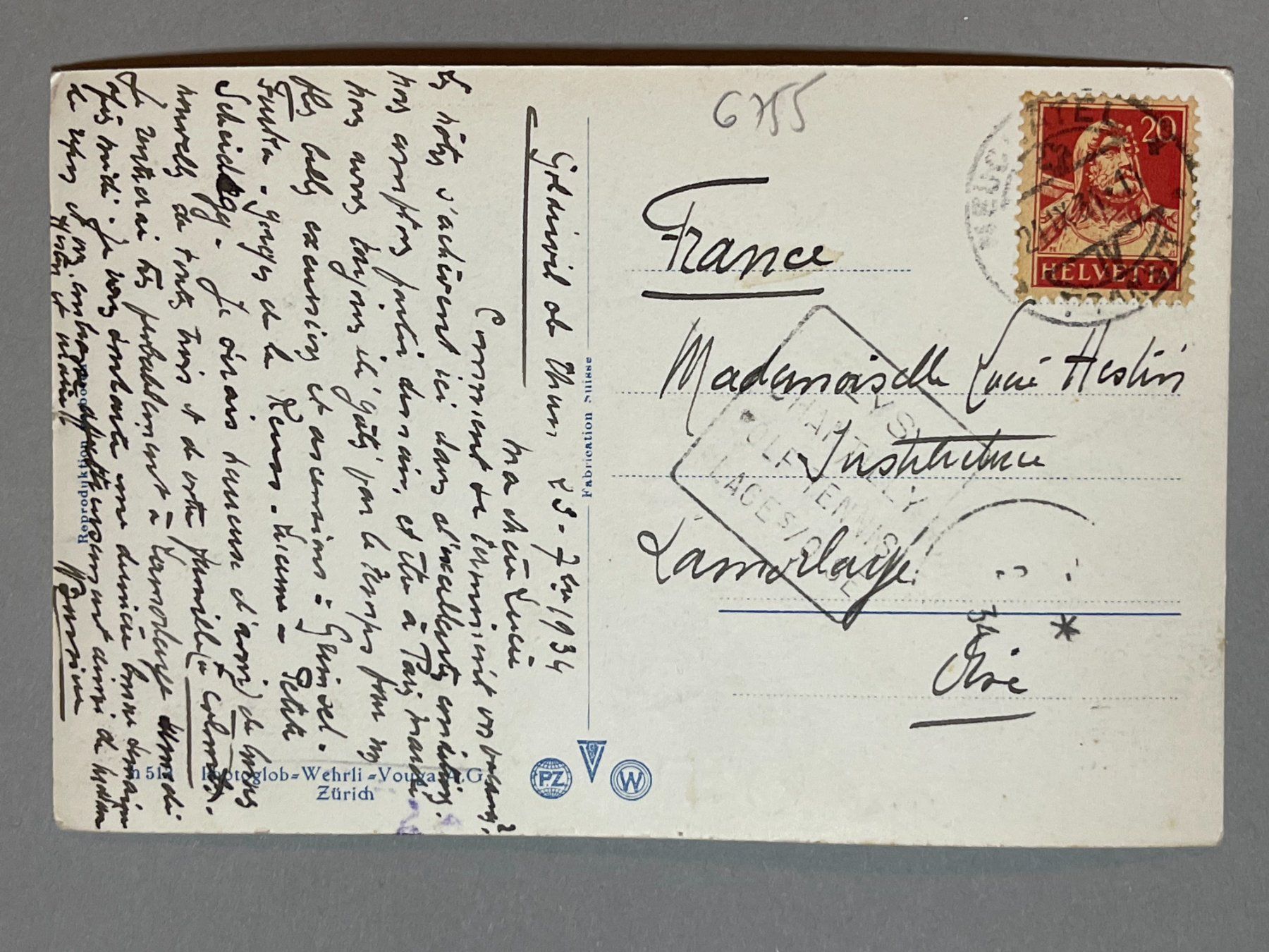 Cartoline postali: Thunersee mit Niesen – Usato da Steg VS venduto da _vinci_ 1