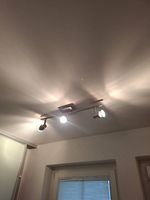 Aluminiumleuchte mit 3 Leuchtmitteln