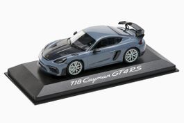 1:43 / Porsche 718 (982) GT4 RS / Arktikgrau / Carbon