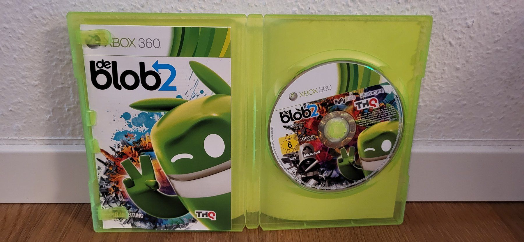 Microsoft Giochi: Xbox 360 - de Blob – Usato da Münsingen venduto da DigitaleSpielecke 2