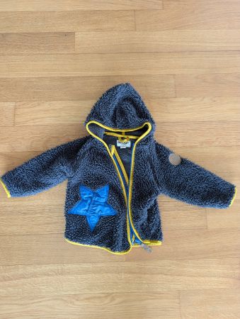 Racoon Outdoor flauschige Jacke Grösse 92