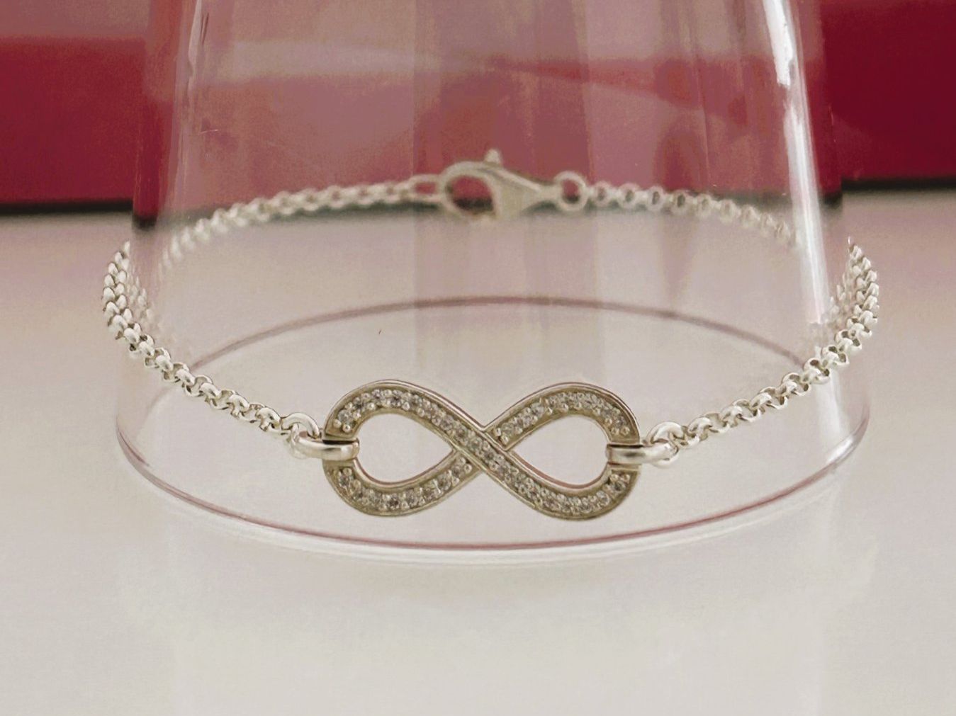 Thomas Sabo Bracciali & Braccialetti: Thomas Sabo Infinity Armband Silber 17cm – Usato da Rheinfelden venduto da Boutique_Luxe