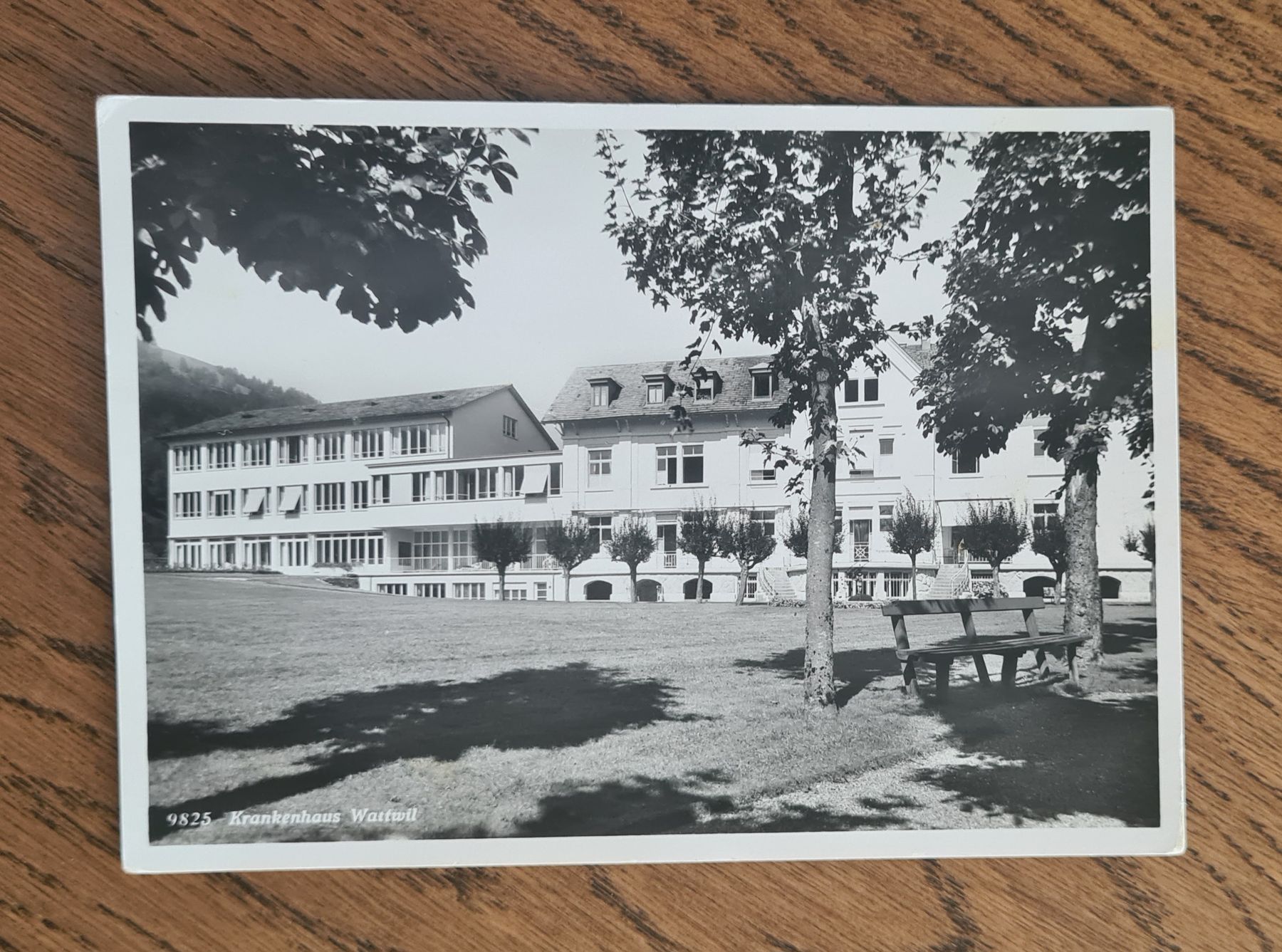 Cartoline postali: Krankenhaus Wattwil 1958 – Usato da Ebikon venduto da Donar50