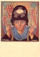 EXPO VALAISANNE - SIERRE - Künstlerkarte 1928
