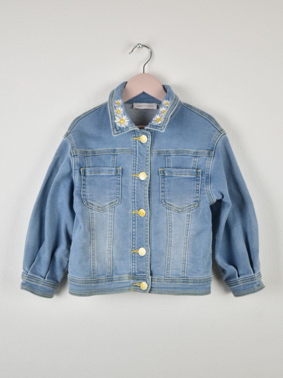 Monnalisa Giacche & Cappotti: Monnalisa Jeansjacke Gr.110 – Nuovo (secondo la descrizione) da Nürensdorf venduto da 2ND_STORY