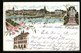 Litho Basel, Strassburger Denkmal, Das R