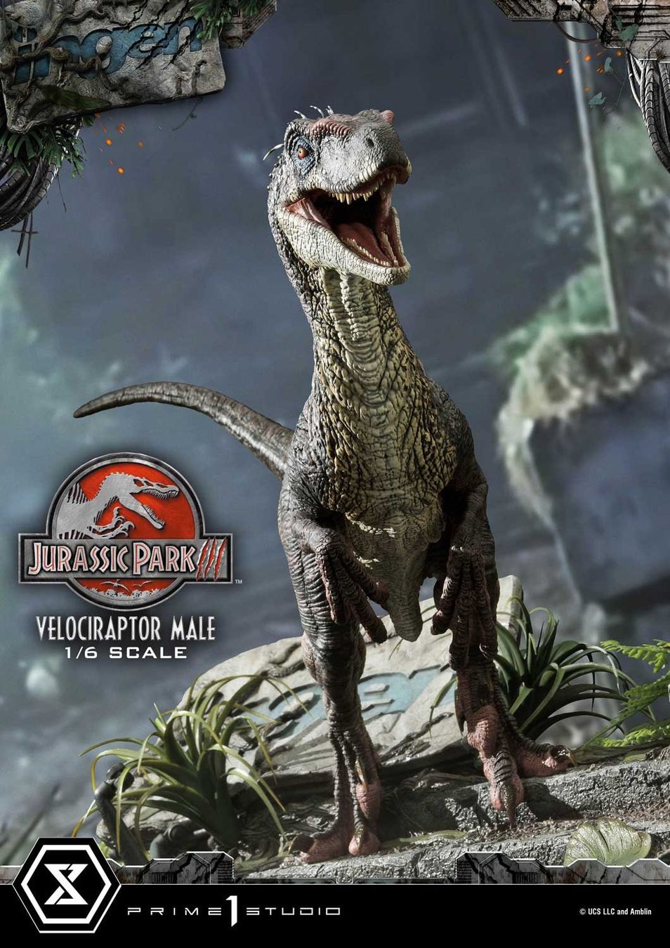 Statuette: Jurassic Park  Vélociraptor bonus version Prime one studio – Nuovo e nell'imballaggio originale da morges venduto da pog_k72y 5