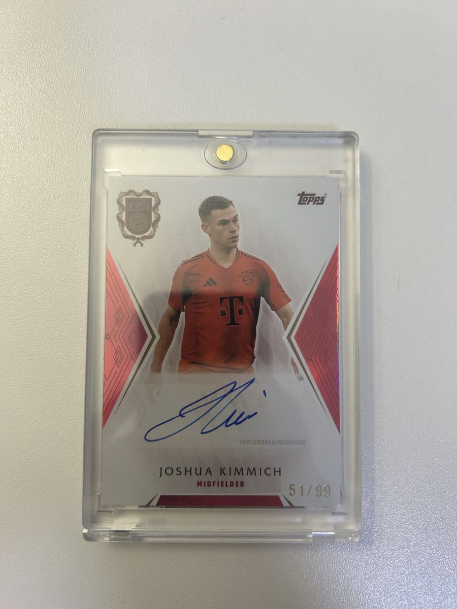 Autografi: FcBayern 125th Autogramm Joshua Kimmich – Nuovo (secondo la descrizione) da Kloten venduto da der_df25 2