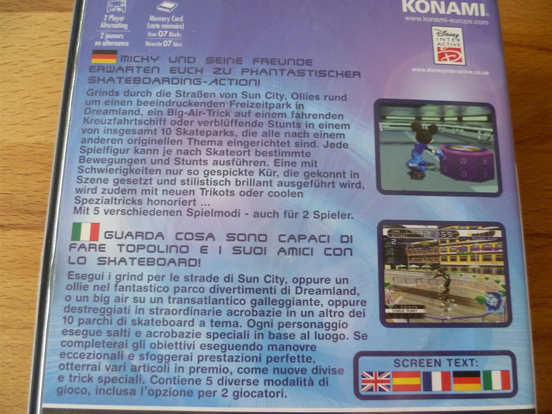 Nintendo Giochi: Disney Sports: Skateboarding - GameCube – Usato da Thalwil venduto da ranx 2