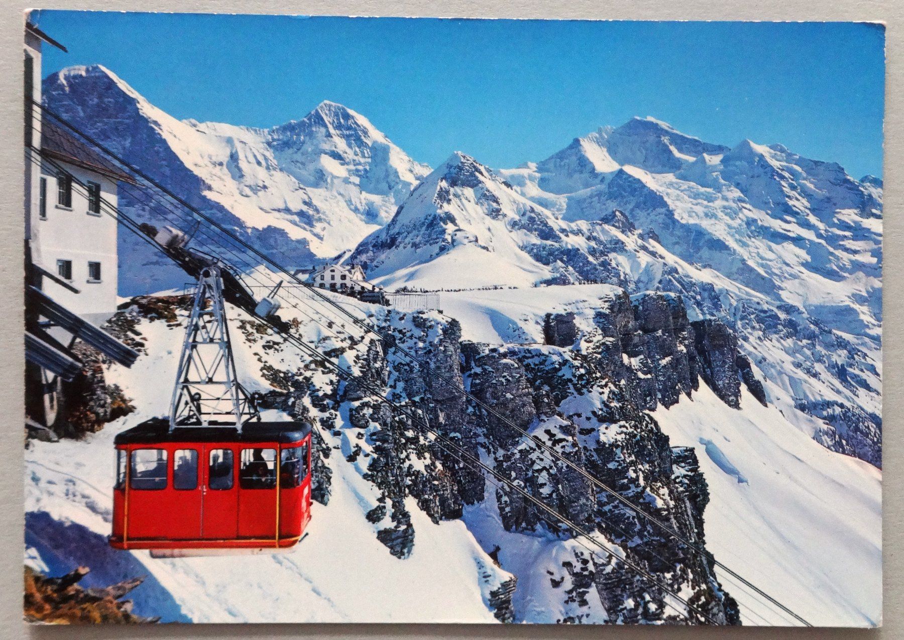 Cartes postales: Wengen-Männlichen-Bahn 2230 m – D'occasion à Fétigny par Billy2miny