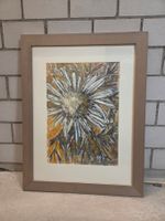 grosses Bild mit einer Blume (Distel)