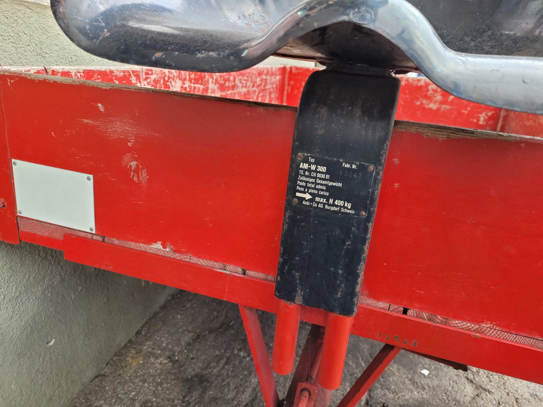 Aebi Tutte le macchine: Aebi AM 16 mit orig. Wägeli – Usato da zäziwil venduto da Ruhe5 2
