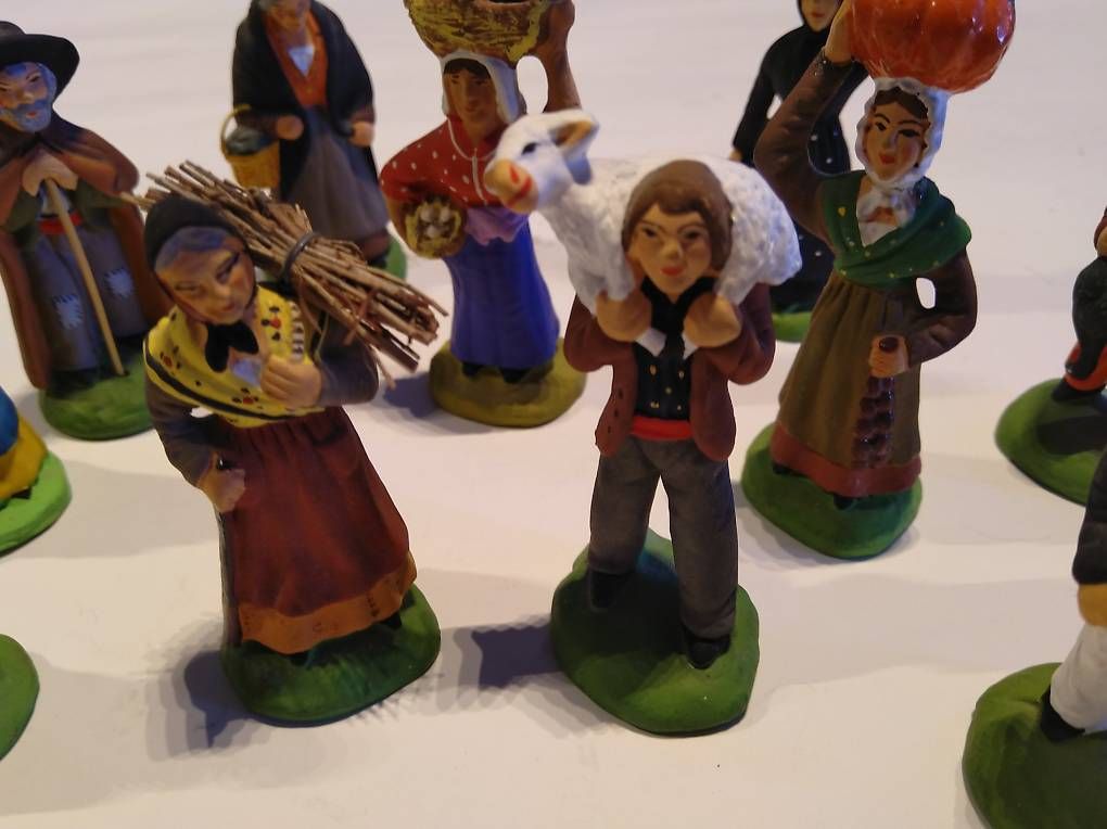 Figuren: Santons de Provence Bauernmarkt Marché – Neu (gemäss Beschreibung) aus Zürich von shm_cw59 4