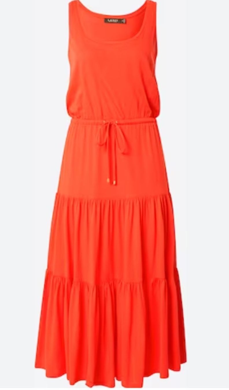 Ralph Lauren Kleider: Ralph Lauren, Sommerkleid in rot – Neu und originalverpackt aus Basel von jma_vh95