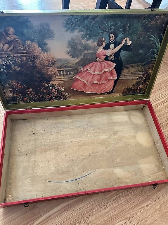 Barattoli: Baule vintage pubblicitario Vecchia Romagna  66x36 cm – Usato da Pregassona venduto da eli_2kxr 1