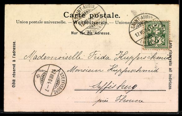 Cartoline postali: AK Provence, Pension du Ravin – Usato da Berlin venduto da bartko-reher 1