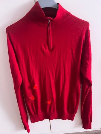 100% Wolle Strickpullover Gr 38/40/42