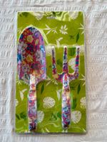 Dekoratives Garten-Set ( Schäufelchen und kleiner Rechen)