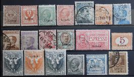 Libia Italien ex. Kat. 1-70 */(*)/gest. 1912/28