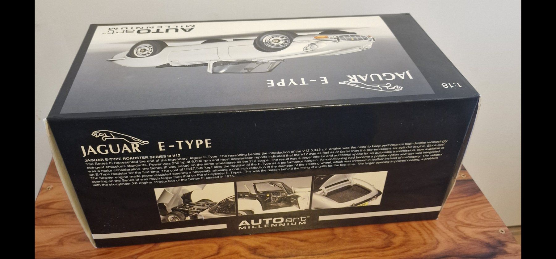 Autoart Modellautos: Autoart 1:18 Jaguar e-type silber – Gebraucht aus Rüti b. Büren von tempo50 8