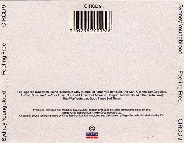 CD: Sydney Youngblood - Feeling Free – Usato da Unterbäch venduto da buqiq 1