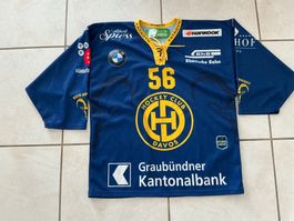 HCD Davos Trikot / # 56 Dino Wieser / 2018-2019 / Grösse S