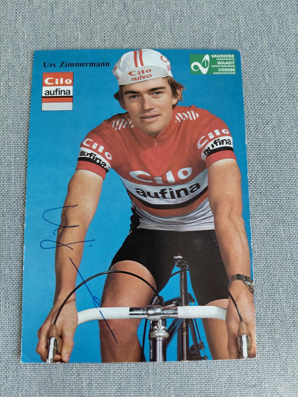 Autografi: Autogrammkarte Urs Zimmermann – Usato da Schmerikon venduto da Olympia04