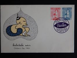 Thailand FDC Brief von 1963