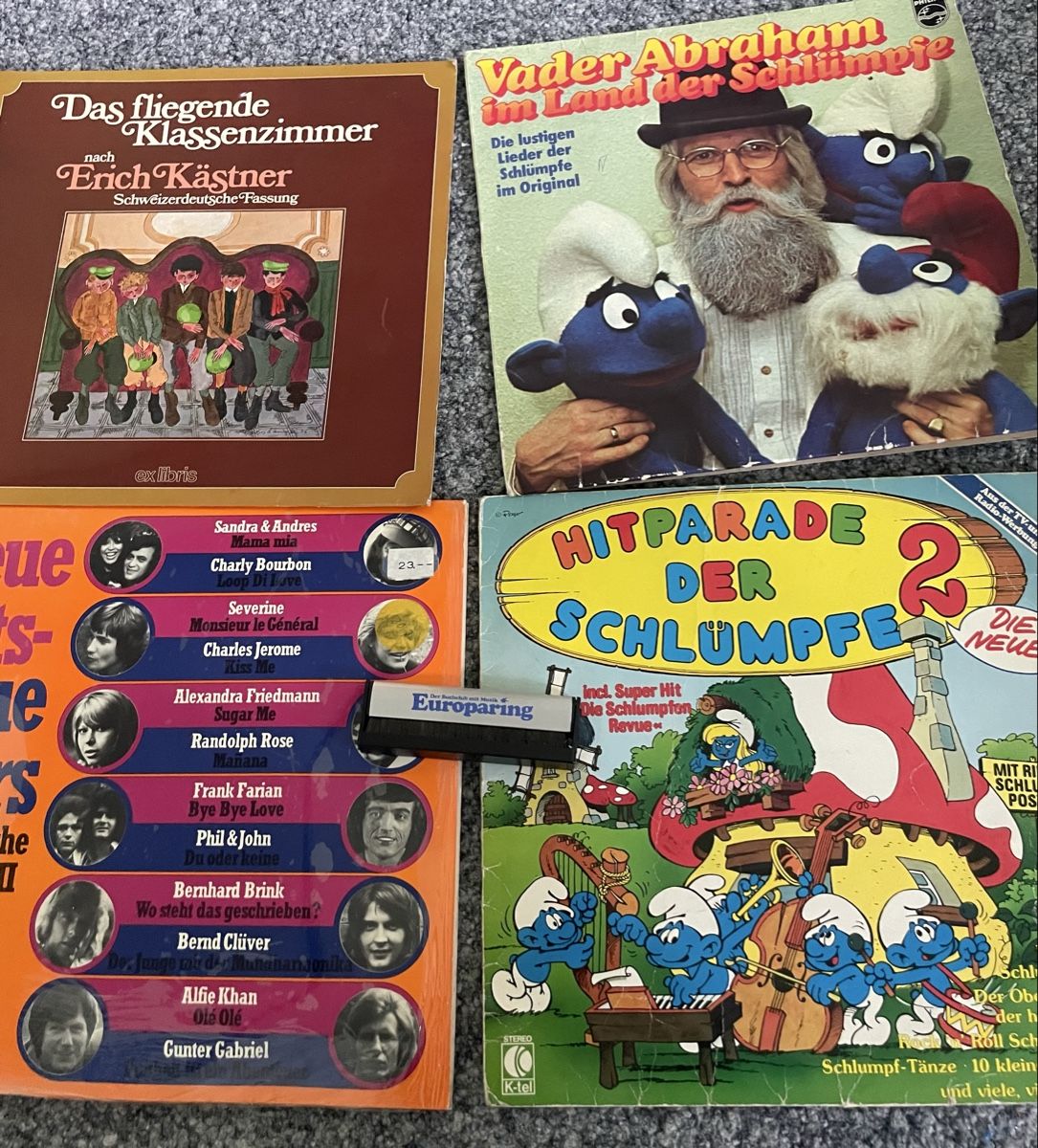 Dischi in vinile: Diverse Schallplatten-Sammlung: Schlumpf, Kässstner etc. – Usato da Au ZH venduto da Jaggy4