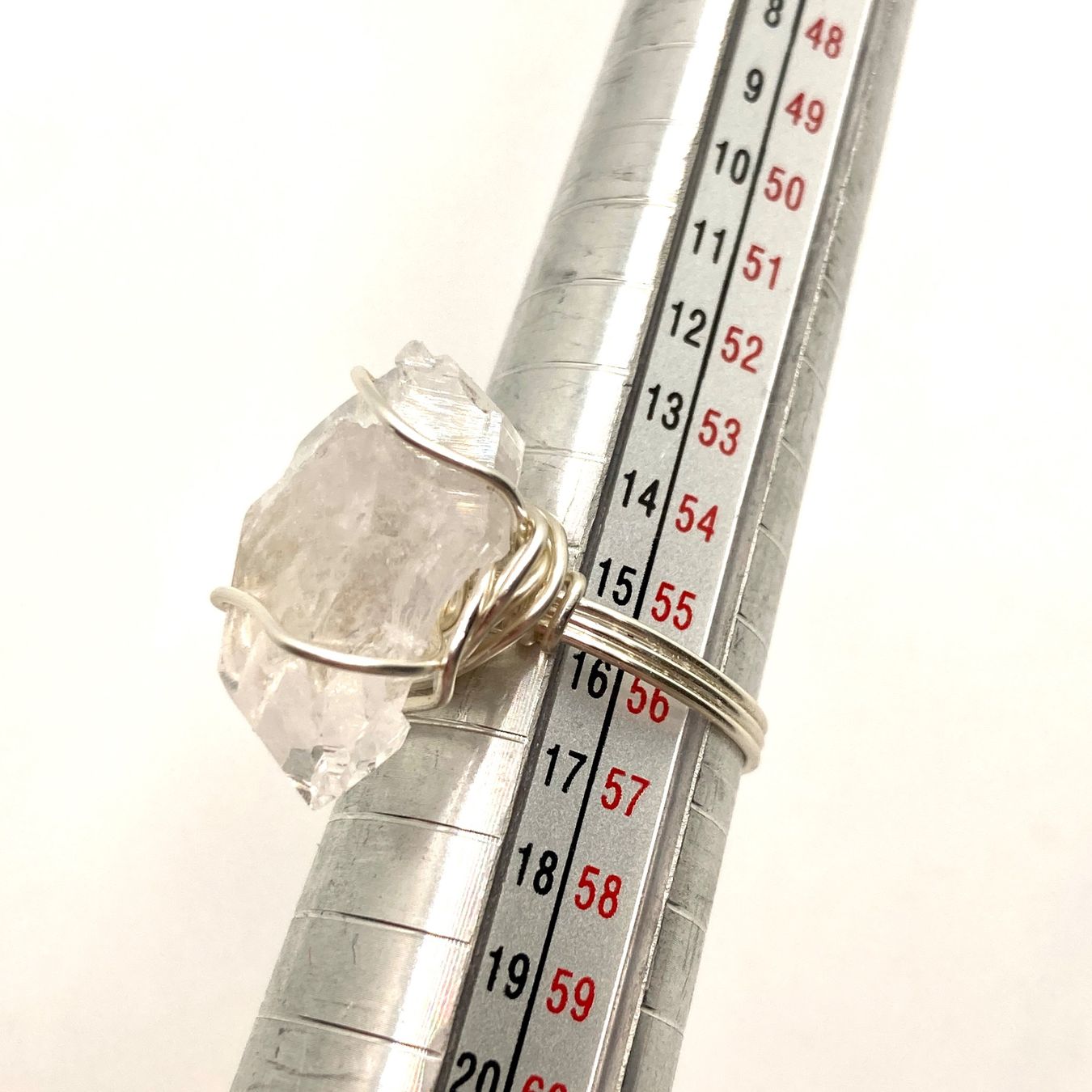 Ringe: Handgefertigter “wire wrapped” Ring mit Rohquarz – Neu (gemäss Beschreibung) aus Solothurn von Kiki_Di 9