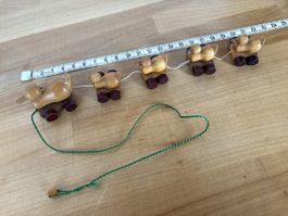 Enten Faminie / Eisenbahn aus Holz