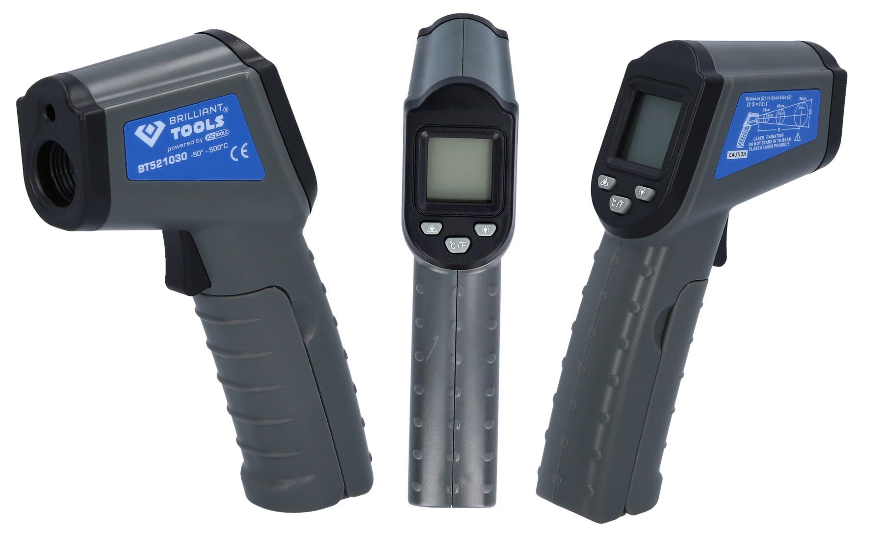 Tutti gli attrezzi: Digital-Laserthermometer, -50 °C bis +500 °C – Nuovo e nell'imballaggio originale da Dietikon venduto da KFZ-Spezialwerkzeuge