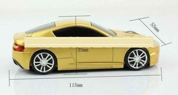 Mouse: Aston Martin Maus USB Wireless Gold – Nuovo (secondo la descrizione) da Arth venduto da 100i