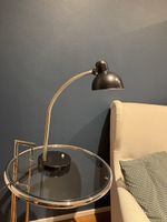 Kaiser Idell Schwanenhalslampe, schwarz original