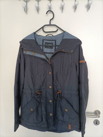Dunkelblaue Jacke/Parka in Grösse 38, NEU!