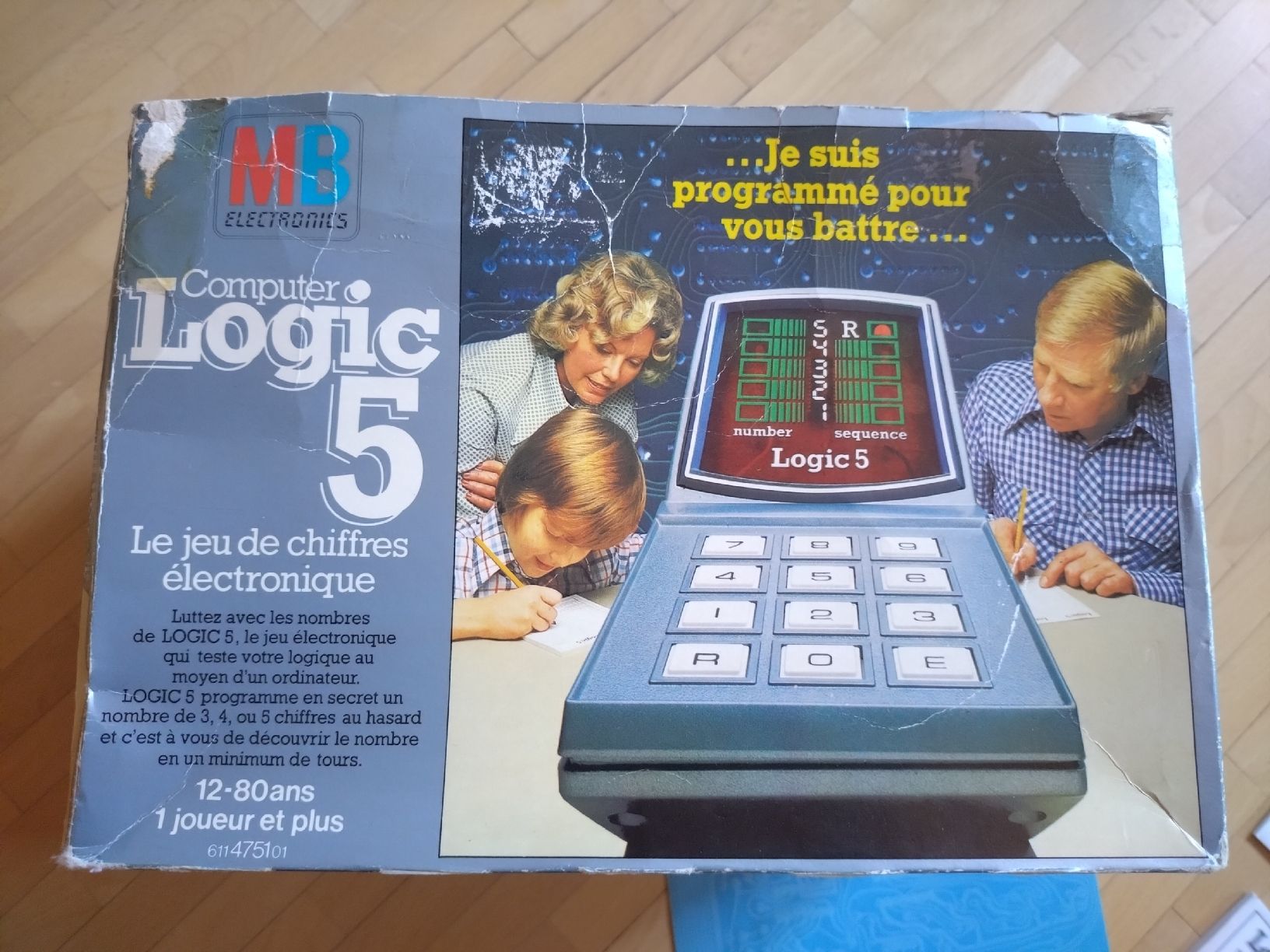 Giochi: Jeu vintage MB Logic 5 - Jeu de réflexion  Working good – Usato da Farvagny-le-Grand venduto da LaCaverne