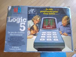 Jeu vintage MB Logic 5 - Jeu de réflexion  Working good