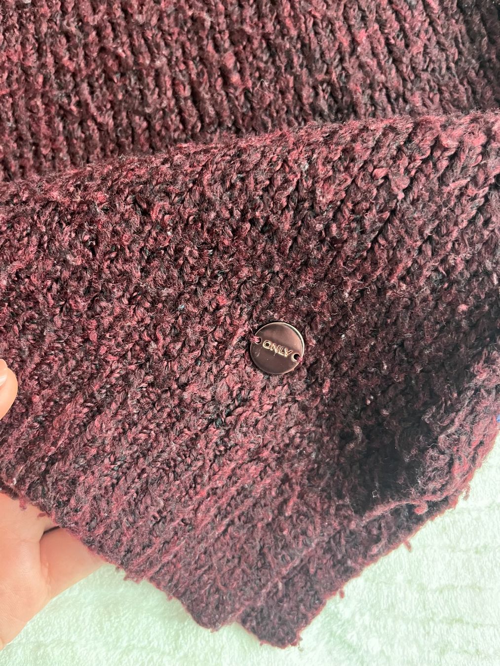 Only Pulls & Sweat-shirts: Strickpullover in Bordeaux – D'occasion à Horw par mira_6p85 6