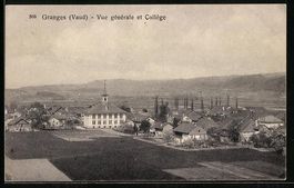 Granges /Vaud, Vue generale et College