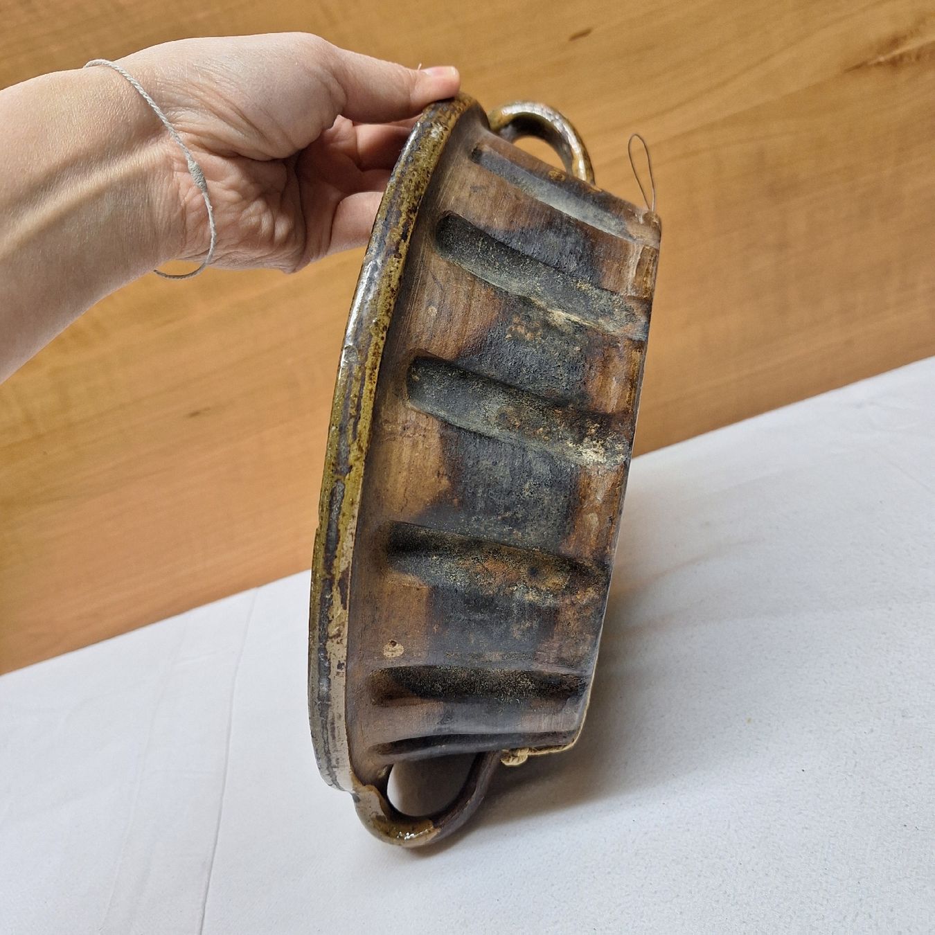 Teglie da forno: Versand möglich! Antike Backform (1) – Usato da Winterthur venduto da Goldpipau 2