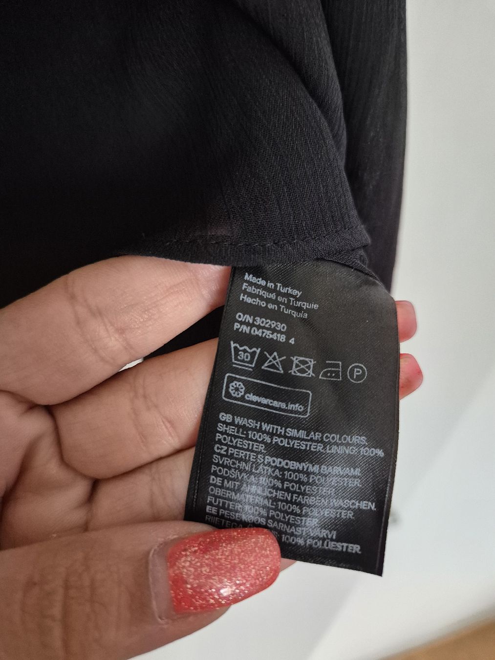 H&M Blusen: Schicke H&M Bluse, Schwarz, Grösse 38 – Gebraucht aus Biberist von pingu_90 3