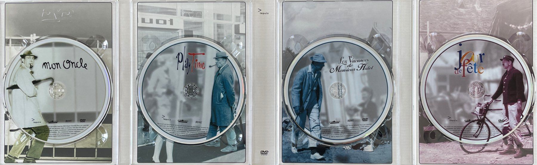 Tutti i DVDs: Jacques Tati Collection - Box 4 DVD + bonus – Usato da Savagnier venduto da Ne2065 2