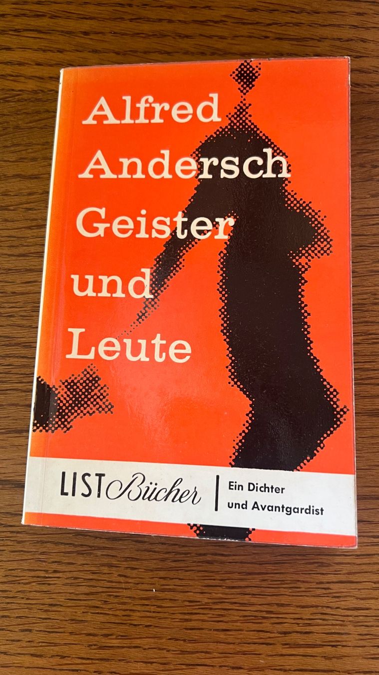 Libri: Alfred Andersch - Geister und Leute 1961 – Usato da Schübelbach venduto da Dolly990_2