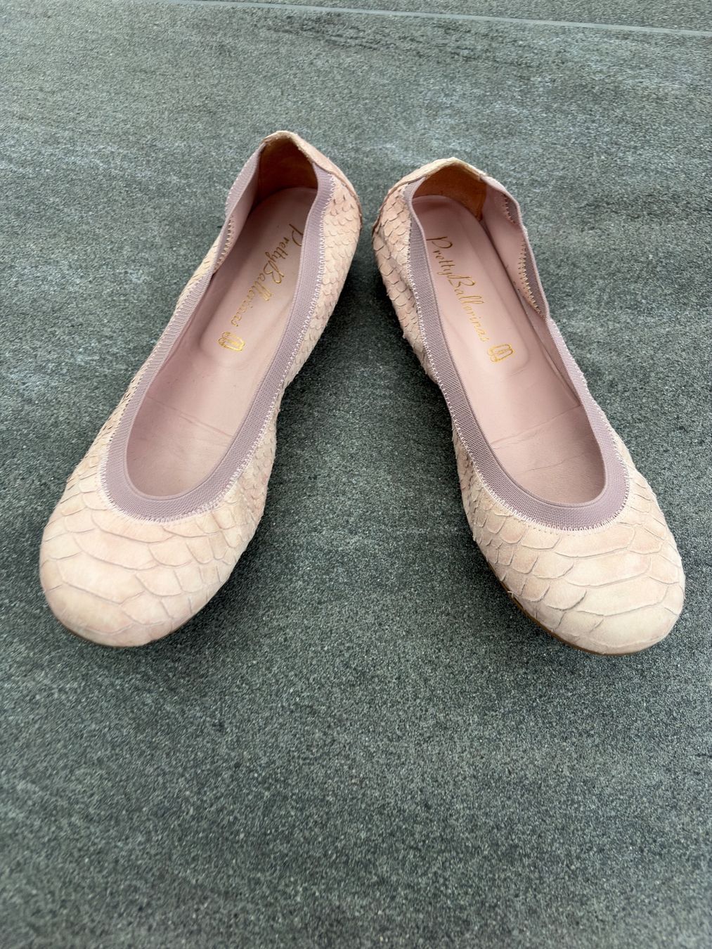 Scarpe per ragazze: Pretty Ballerinas effetto pitone – Usato da Carona venduto da riv_tc6y