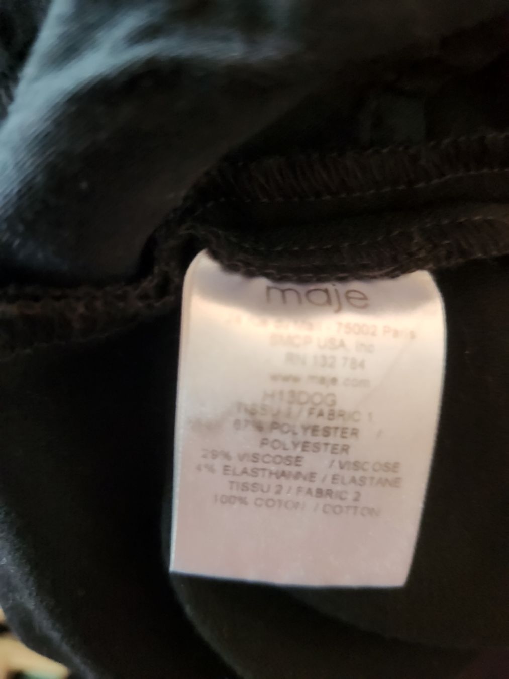 Maje Hosen: Short Maje noir taille 34  – Gebraucht aus Niedergösgen von Eva2410 5