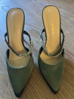 Damenschuhe High Heels FASHIONNOVA grün Strass Grösse 38 neu