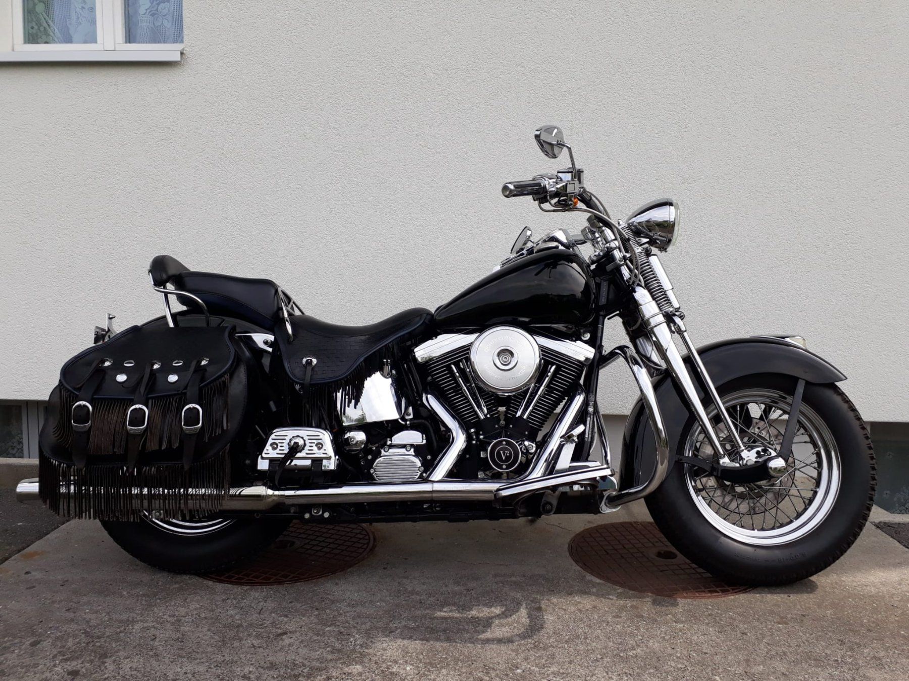 Harley-Davidson Chopper: Harley Davidson Heritage Springer – Usato da Kerns venduto da KIRSCHE06 1