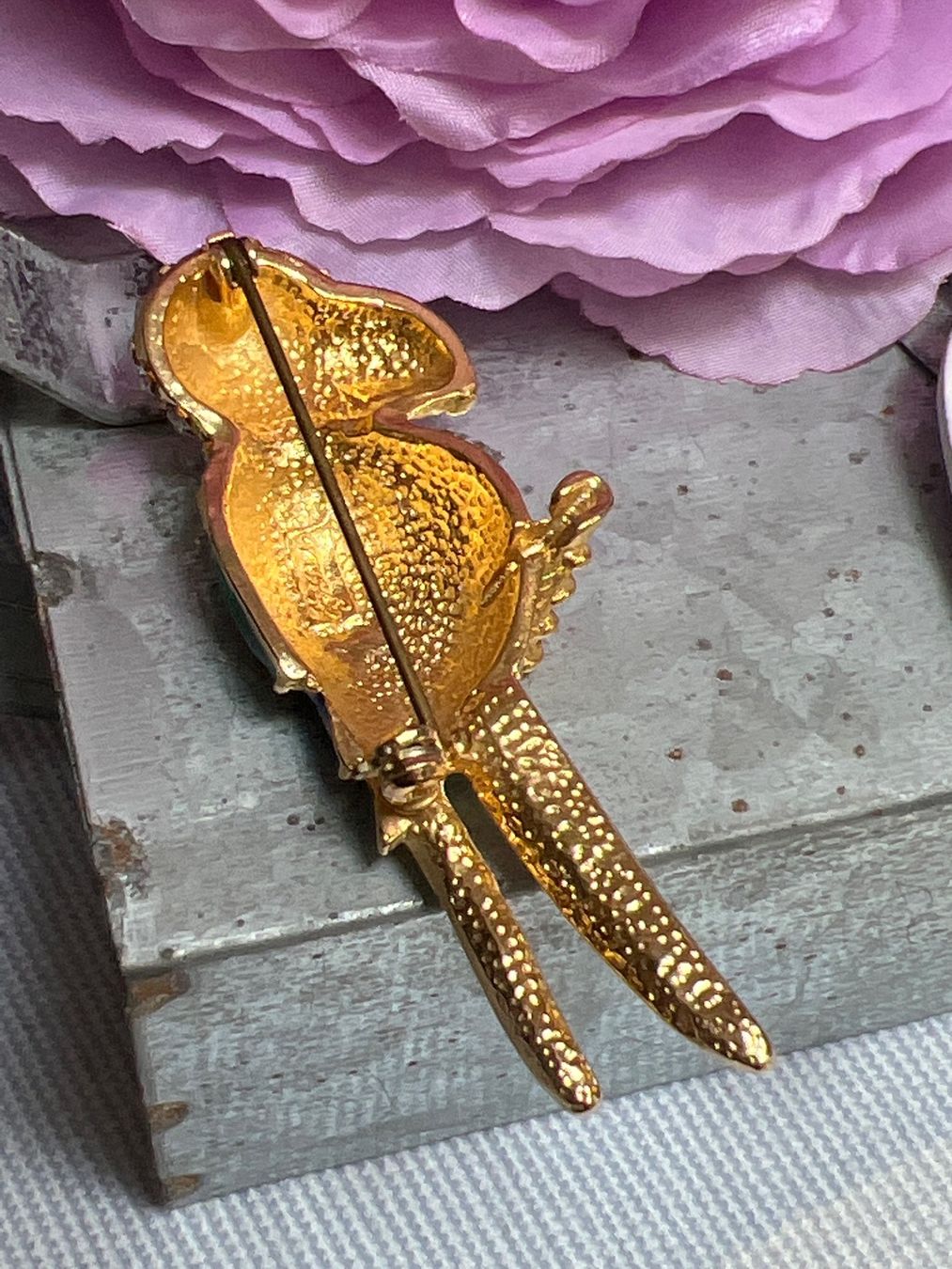 Broschen & Nadeln: Papagei Brosche – Neu (gemäss Beschreibung) aus Seon von Sunny-Schmuck78 2